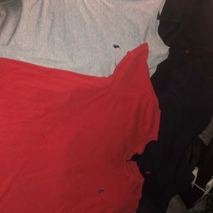4 polo t shirts